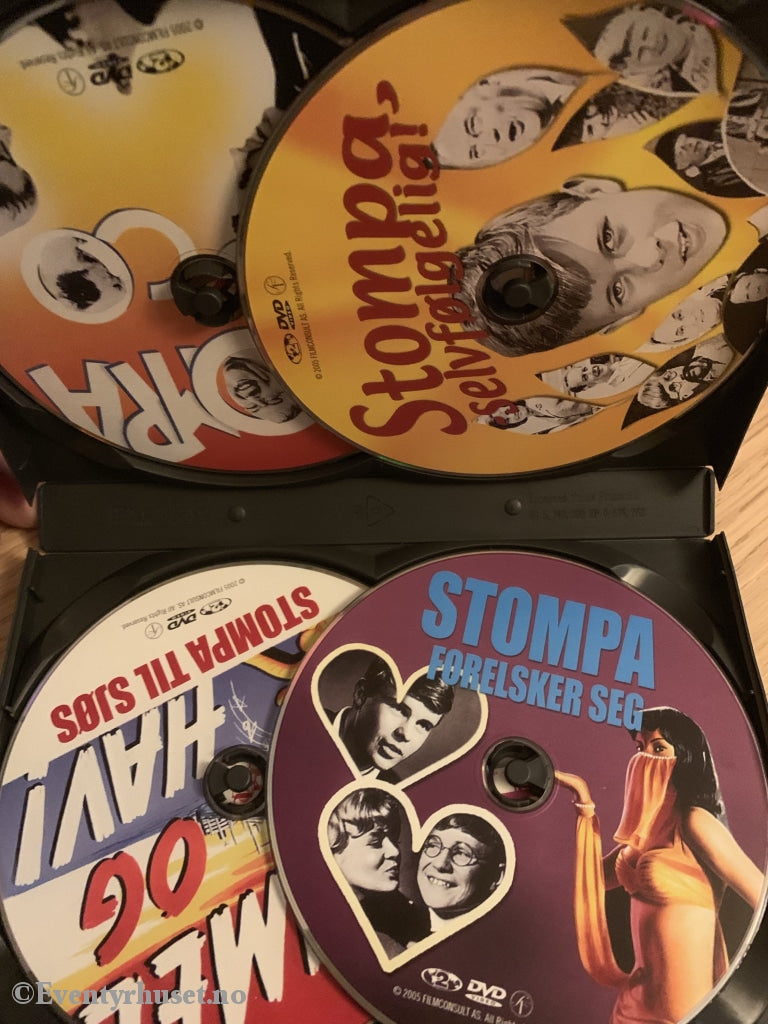 De Uforglemmelige Stompa-Klassikerene. Dvd Samleboks.