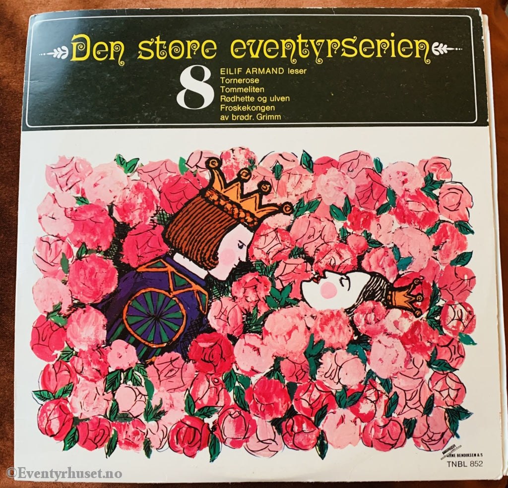 Den Store Eventyrserien. Nr 8. 1970. Lp. Lp Plate