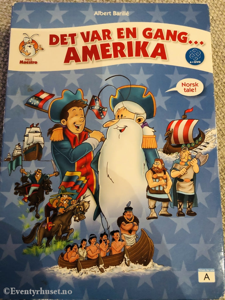 Det Var En Gang... Amerika. Dvd Samleboks.