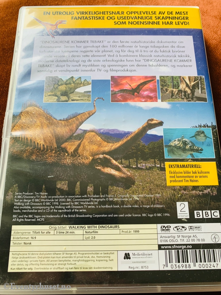 Dinosaurene Kommer Tilbake - Den Komplette Serien. 1999. Dvd. Dvd