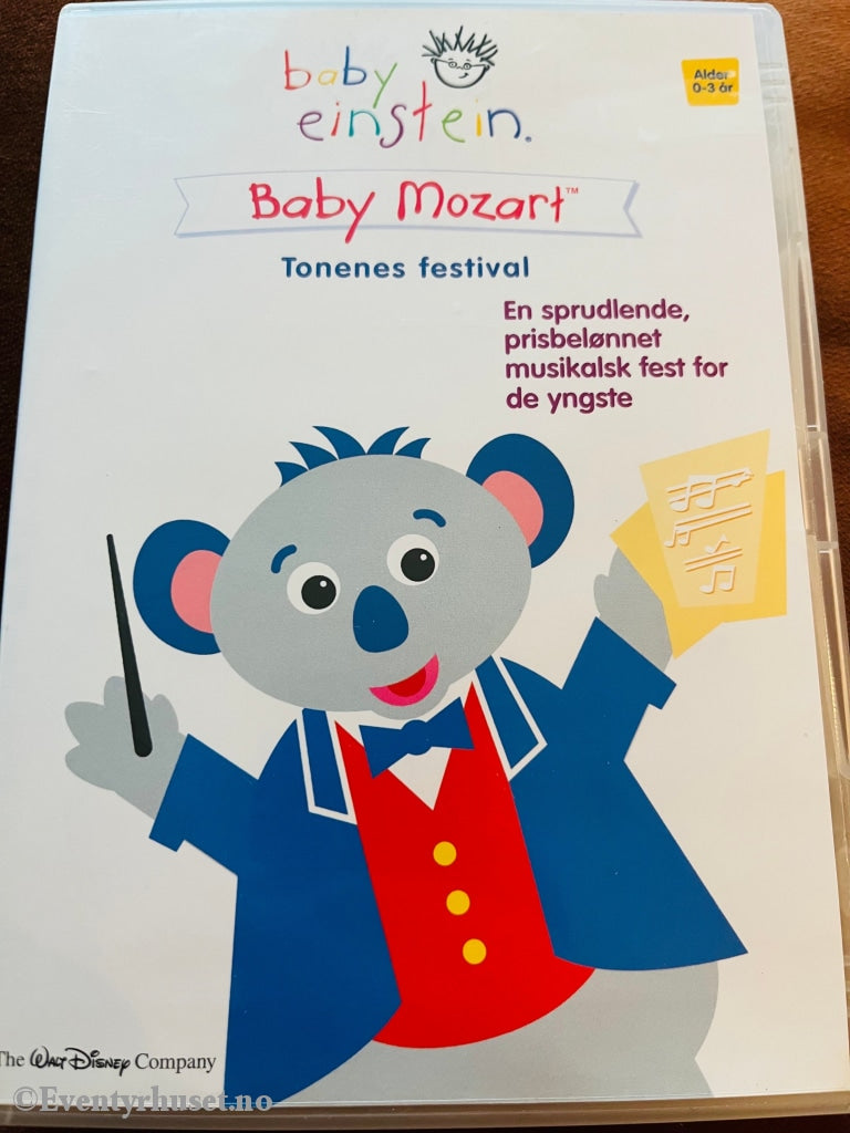 Disney Dvd. Baby Einstein - Mozart Tonenes Festival. 1998. Dvd