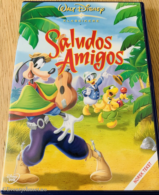 Disney Dvd. Gullnummer 06. Saludos Amigos. 1943. Dvd