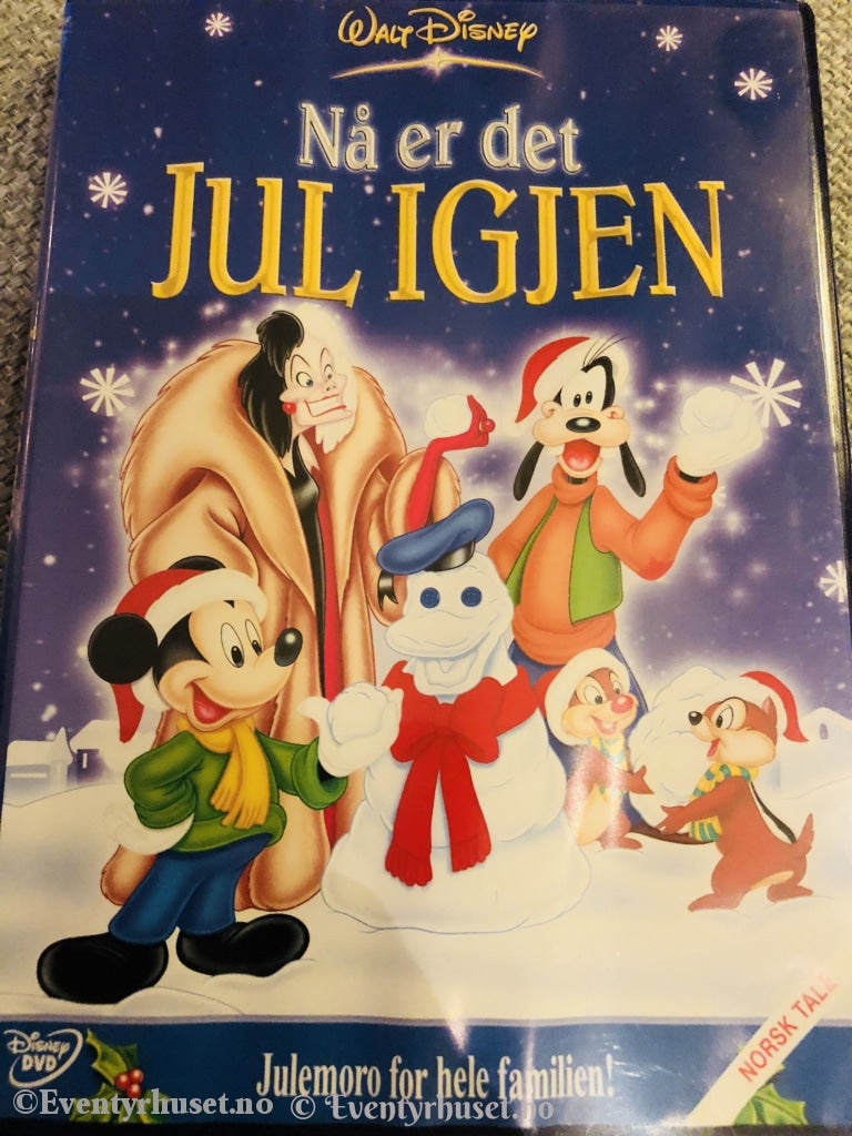 Disney Dvd. Nå Er Det Jul Igjen. 2005. Dvd