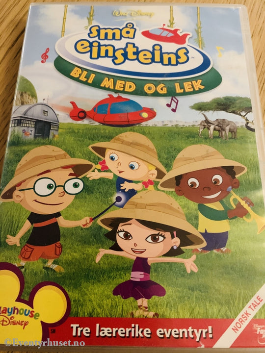 Disney Dvd. Små Einsteins. Bli Med Og Lek. 2008. Dvd