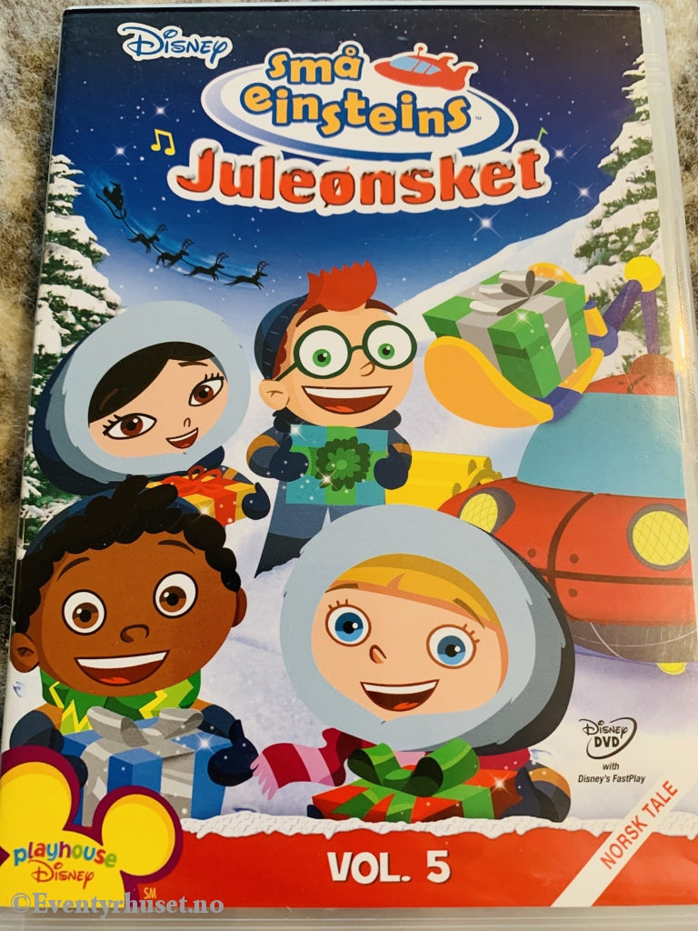 Disney Dvd. Små Einsteins. Vol. 5. Juleønsker. 2008. Dvd