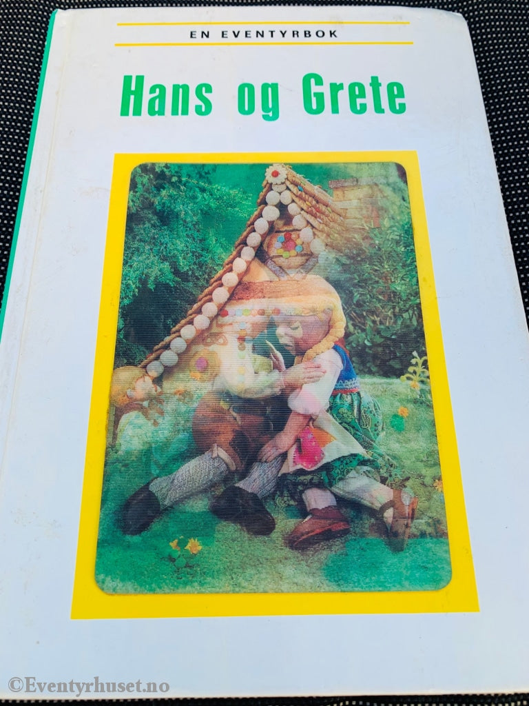 En Eventyrbokserie For De Yngste. 1970. Hans Og Grete. 3D-Forside. Eventyrbok