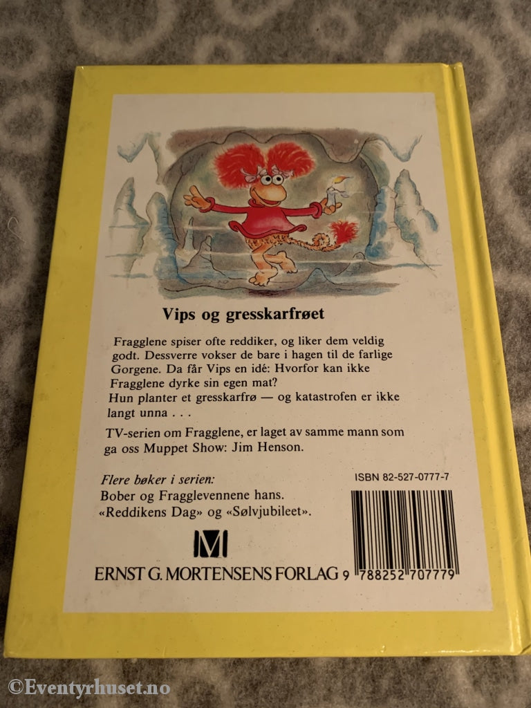 En Fragglebok - Jim Hensons Vips Og Gresskarfrøet. 1984. Fortelling