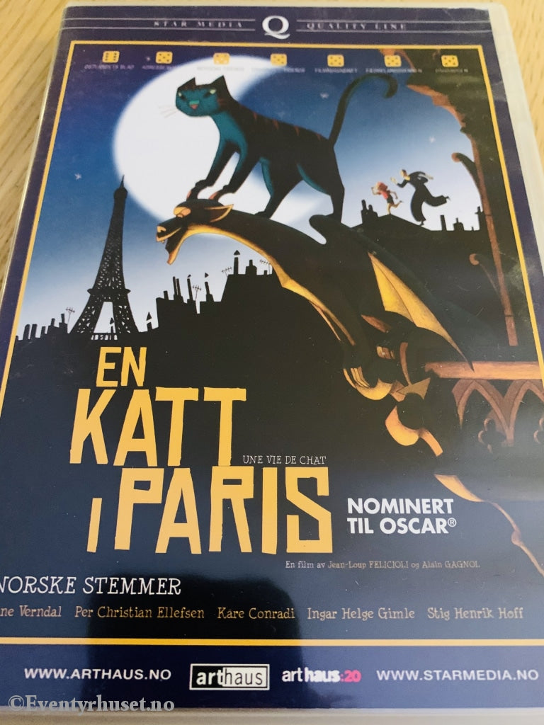 En Katt I Paris. Dvd. Dvd