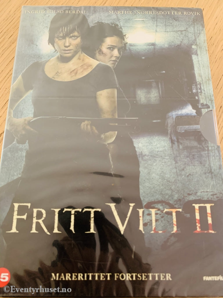 Fritt Vilt 2. 2008. Dvd Slipcase. Ny I Plast!