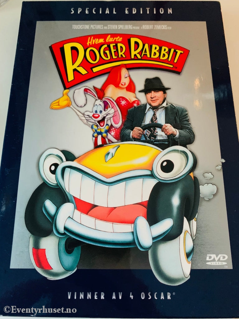 Hvem Lurte Roger Rabbit. Special Edition. 1988. Dvd Slipcase.