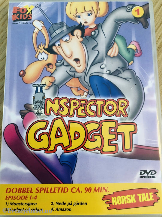 Inspector Gadget. Episode 1-4. Dvd. Dvd