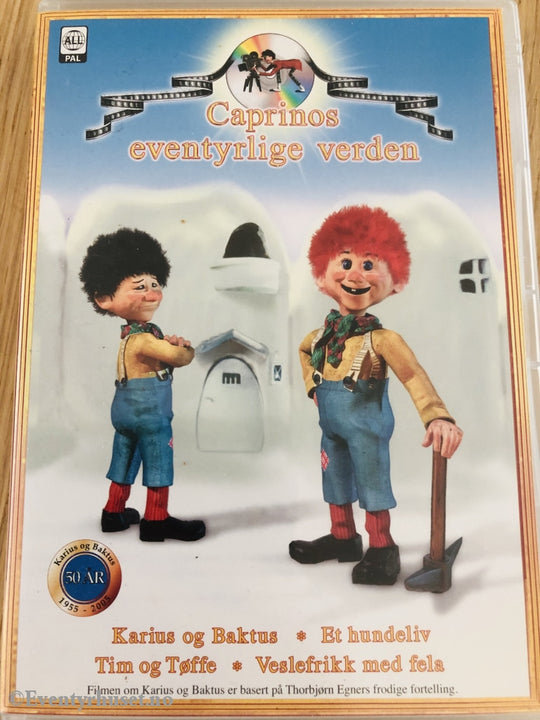 Ivo Caprino. Caprinos Eventyrlige Verden - Karius Og Baktus Mfl. 1 X Dvd. Dvd