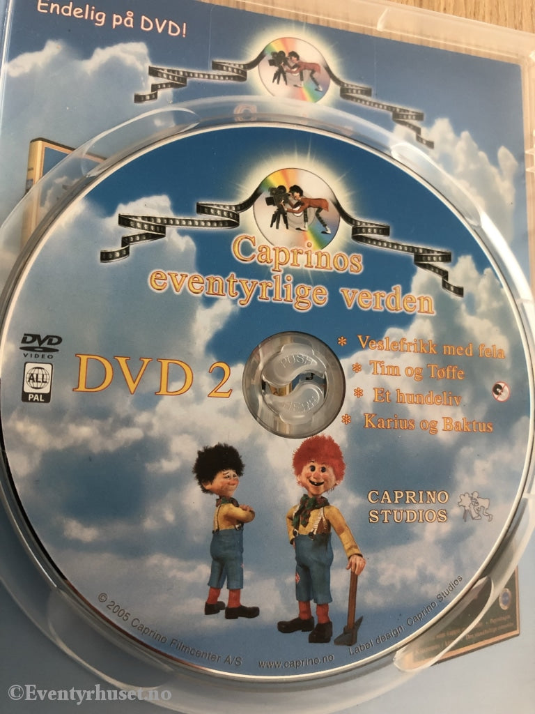 Ivo Caprino. Caprinos Eventyrlige Verden - Karius Og Baktus Mfl. 1 X Dvd. Dvd