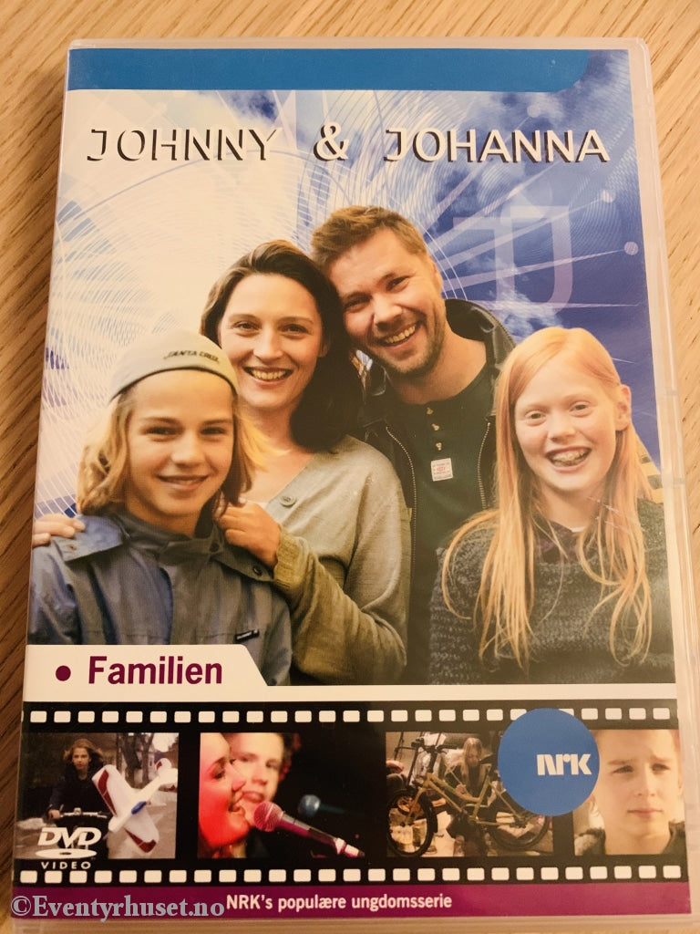 Johnny & Johanna - Familien. 2003. Nrks Populære Ungdomsserie. Dvd. Dvd