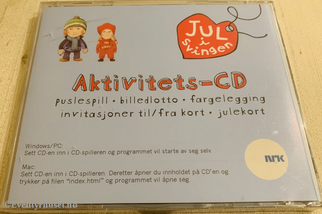 Jul I Svingen. Aktivitets - Cd. Ny Plast! Lydbok