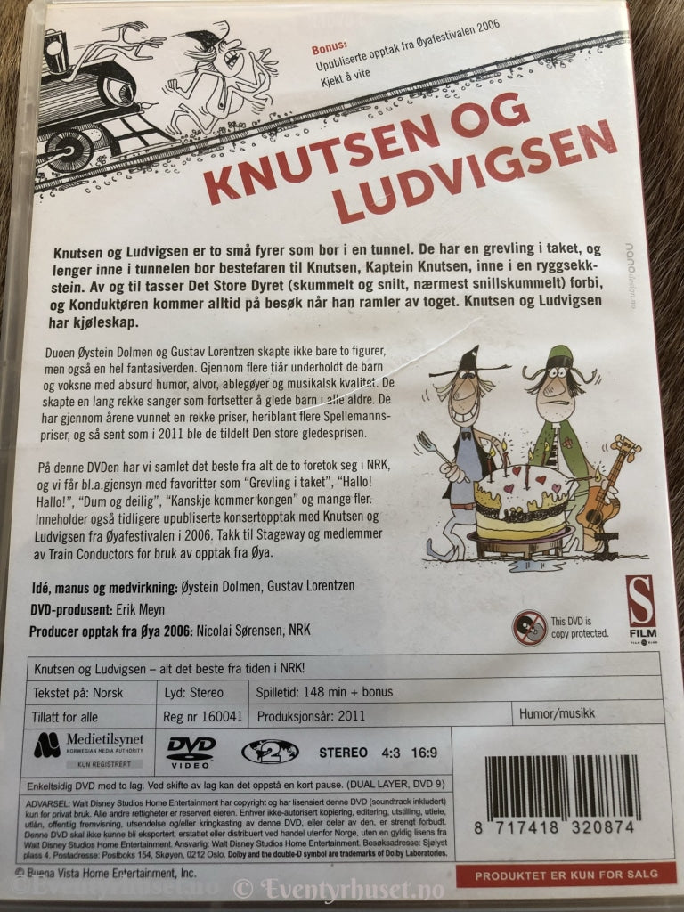 Knutsen & Ludvigsen - Alt Det Beste Fra Tiden I Nrk! 2011. Dvd. Dvd