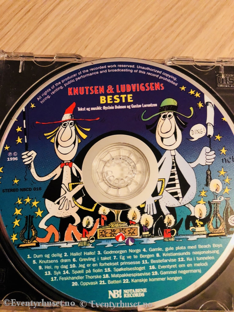 Knutsen & Ludvigsens Beste. 1996. Cd. Cd