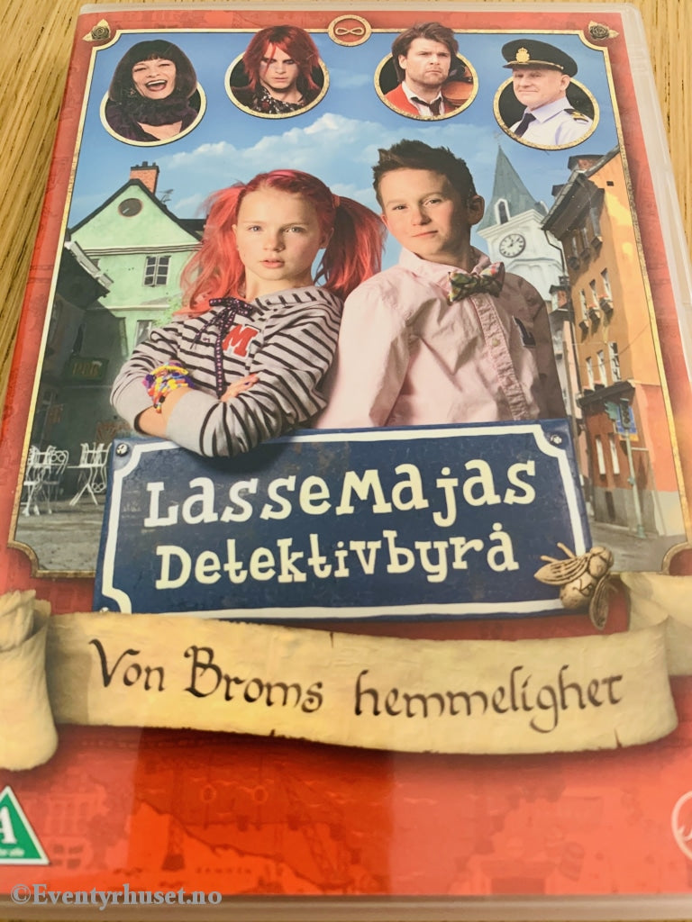 Lassemajas Detektivbyrå. Von Broms Hemmeligheter. 2013. Dvd. Dvd