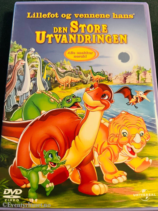 Lillefot Og Vennene Hans. 2005. Den Store Utvandringen. Dvd. Dvd