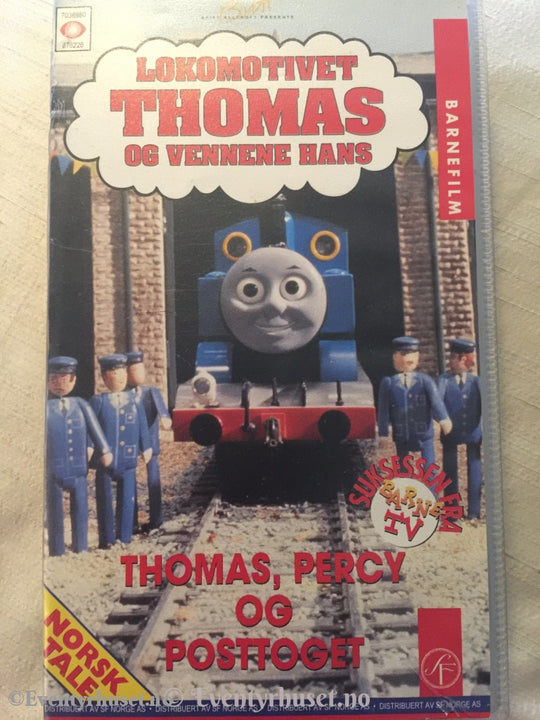 Lokmotivet Thomas. Thomas Percy Og Posttoget. 1994. Vhs. Vhs
