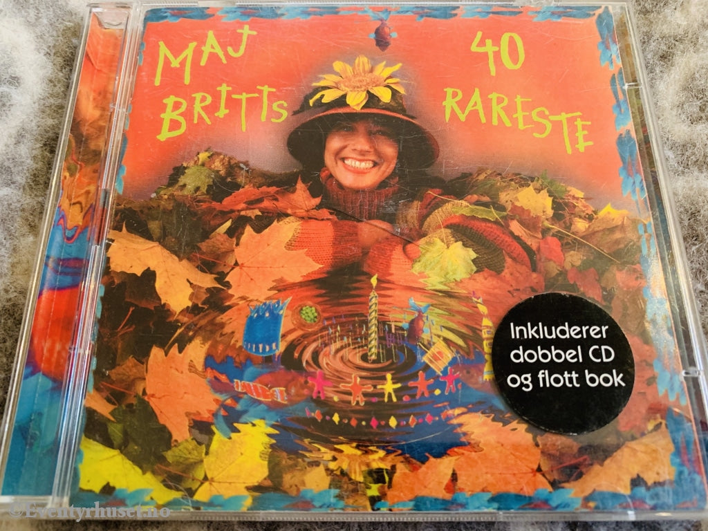 Maj Britt Andersen. 1996. Britts 40 Rareste. Dobbel Cd. Cd