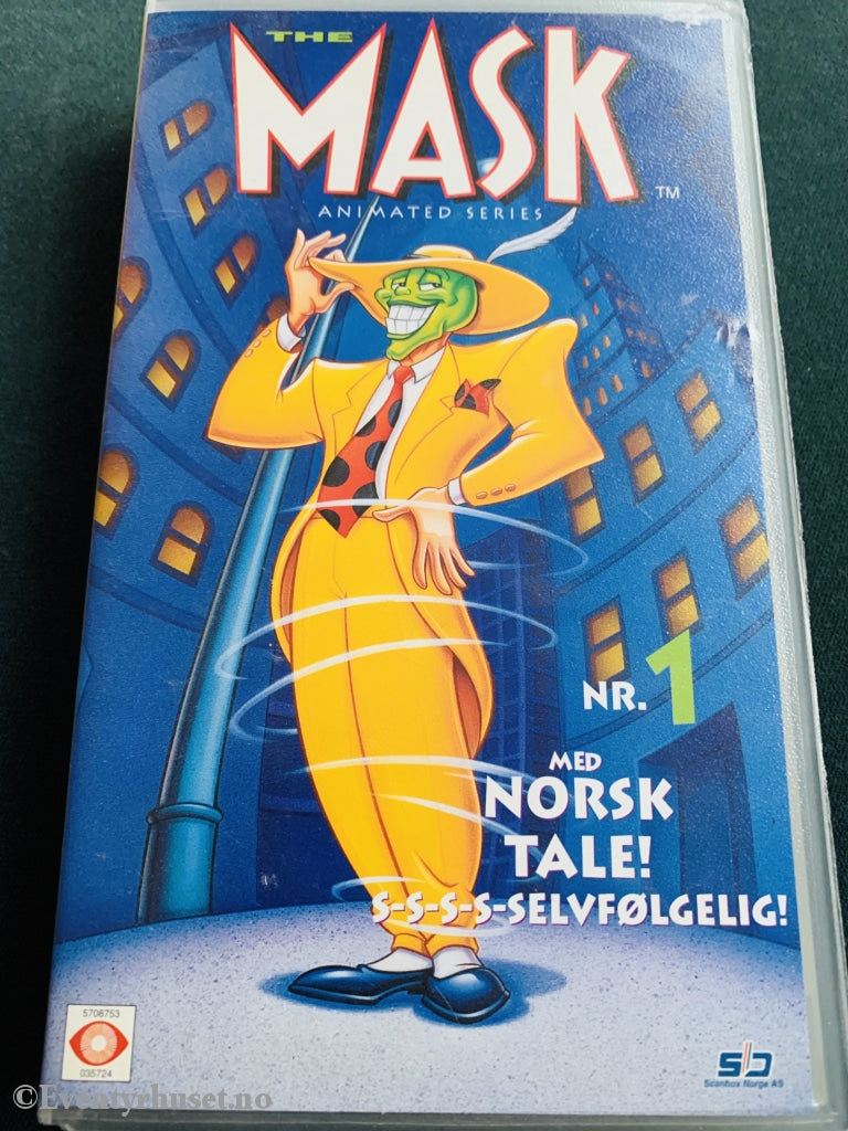 Mask 1 (Scanbox). 1995. Vhs. Vhs