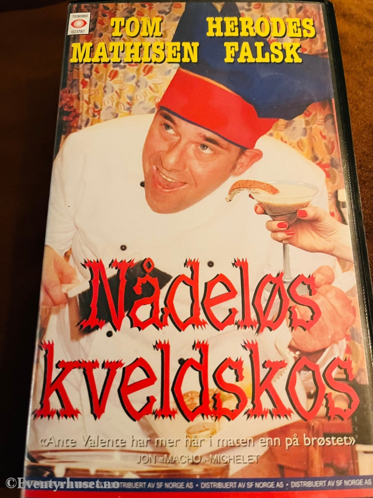 Nådeløs Kveldskos (Mathisen & Falsk). Vhs. Vhs