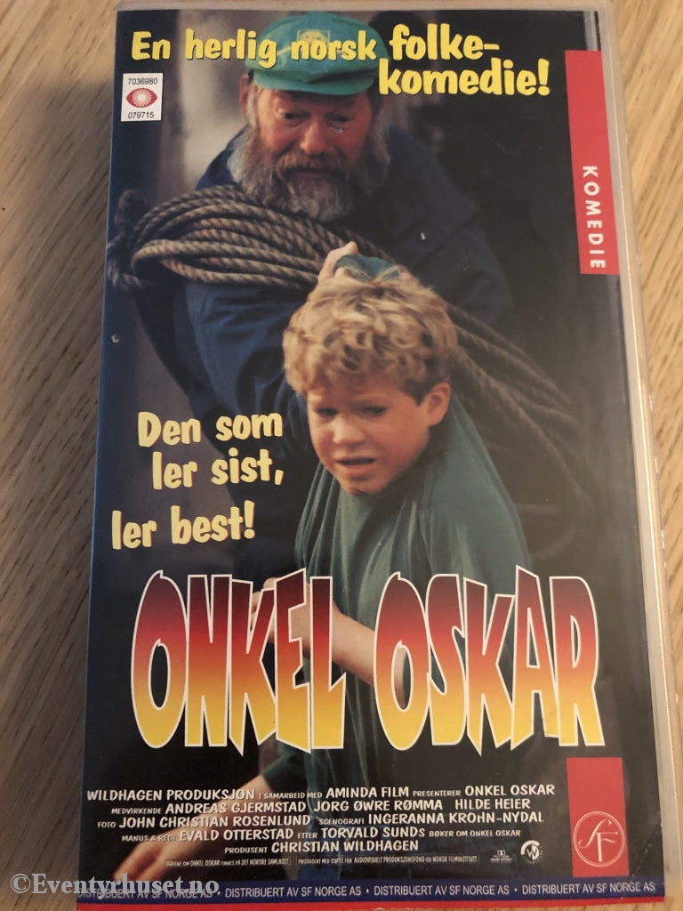 Onkel Oskar. En Herlig Norsk Folkekomedie! 1997. Vhs. Vhs