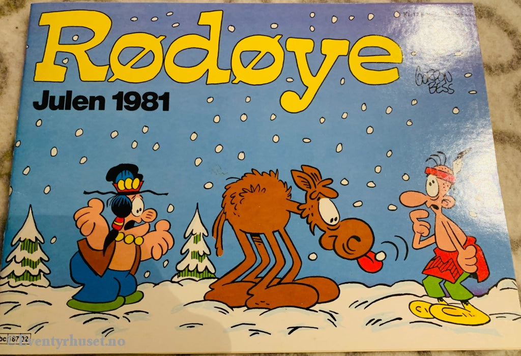 Rødøye. Julen 1981. Julehefter