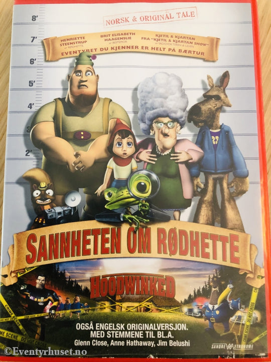 Sannheten Om Rødhette. 2005. Dvd. Dvd