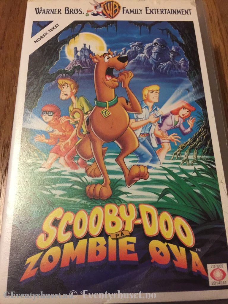 Scooby-Doo På Zombie Øya. 1998. Vhs. Vhs