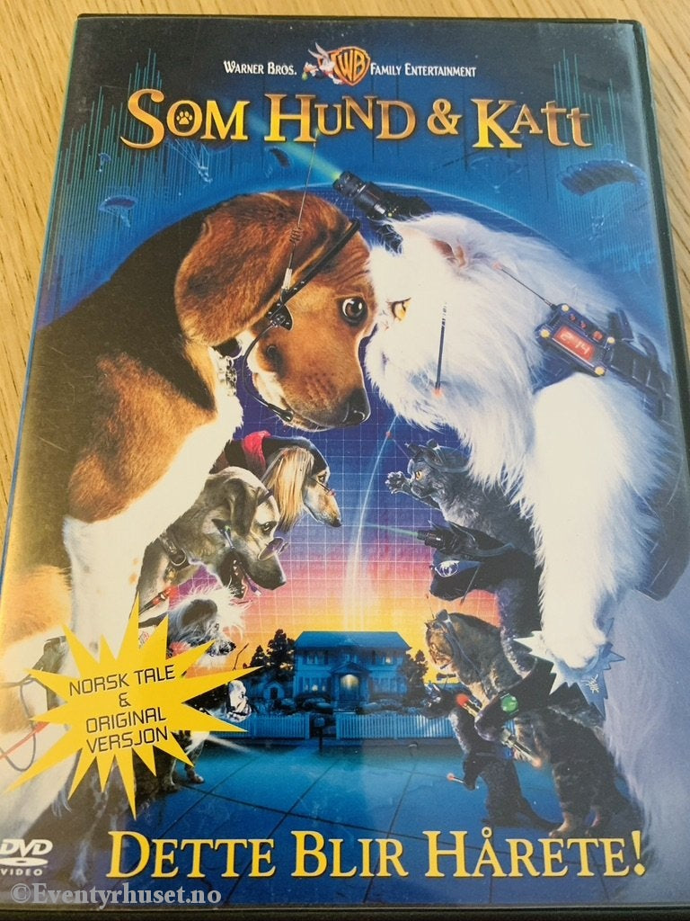 Som Hund & Katt. 2002. Dvd. Dvd