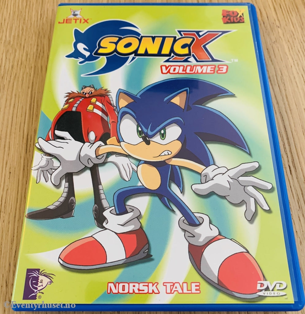 Sonic X. Vol. 3. Dvd. Dvd