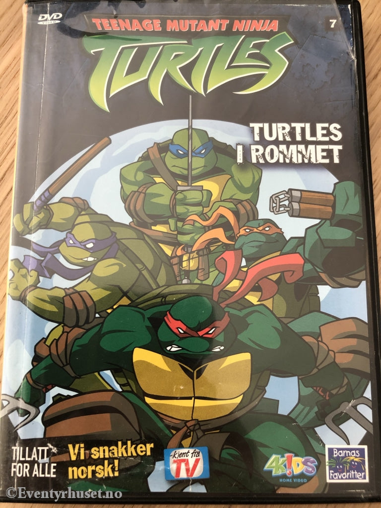 Teenage Mutant Ninja Turtles. Turtles I Rommet. 2007. Dvd. Dvd