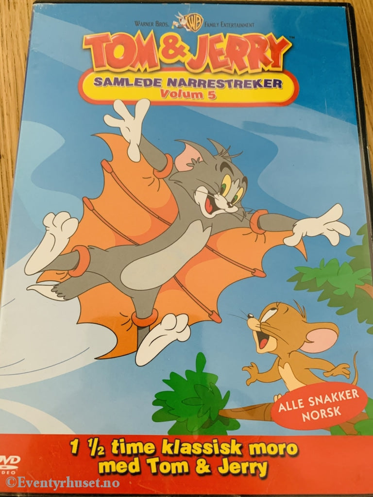 Tom & Jerry. Samlede Narrestreker. Vol. 5. Dvd. Dvd