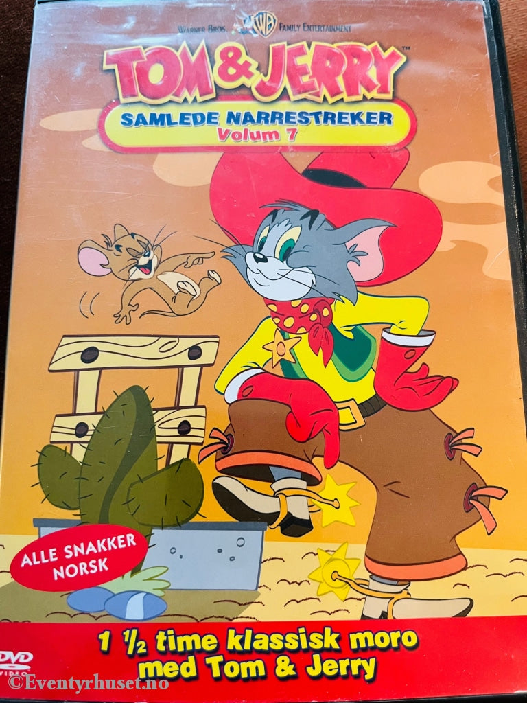Tom & Jerry. Samlede Narrestreker. Vol. 7. 2003. Dvd. Dvd