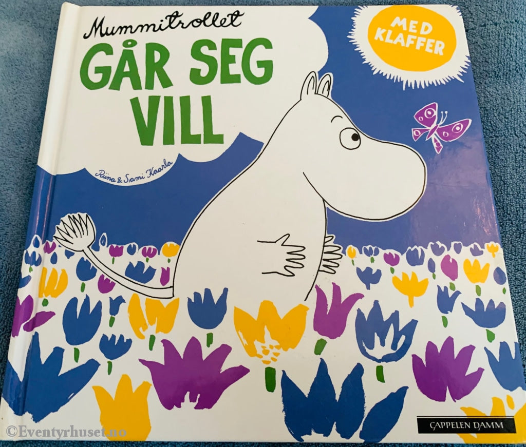 Tove Jansson. Mummitrollet Går Seg Vill. En Klaffebok. Fortelling