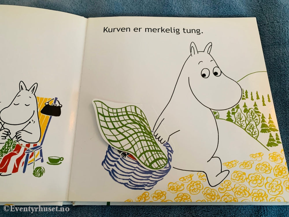 Tove Jansson. Mummitrollet Går Seg Vill. En Klaffebok. Fortelling
