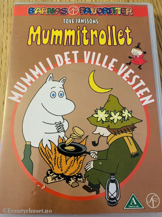 Tove Jansson. Mummitrollet - Mummi I Det Ville Vesten. Dvd. Dvd