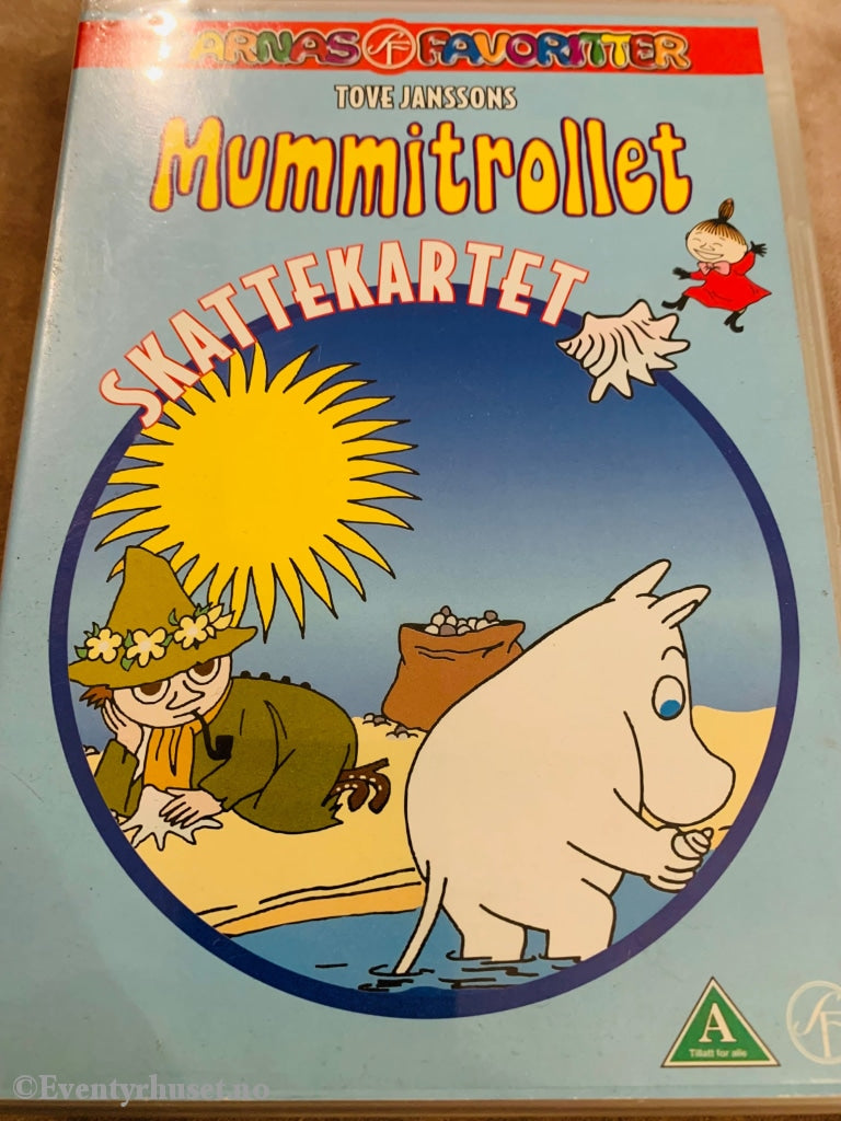 Tove Jansson. Mummitrollet - Skattekartet. Dvd. Dvd