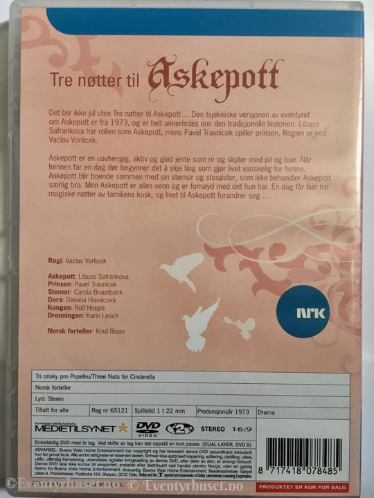 Tre Nøtter Til Askepott. Dvd. Dvd