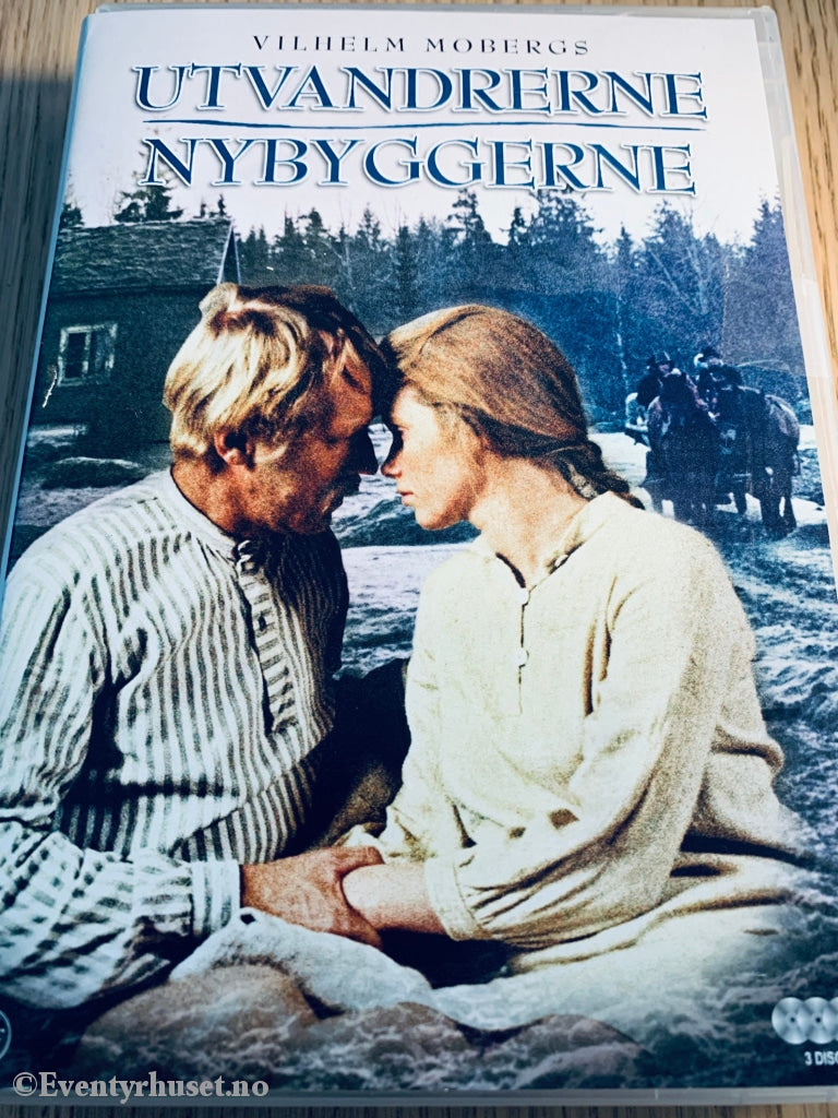Utvandrerne Nybyggerne. 1970-71. Dvd. Dvd
